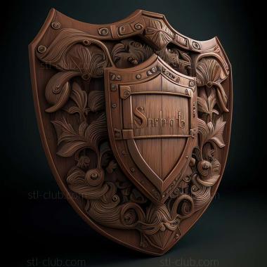 3D model shield (STL)